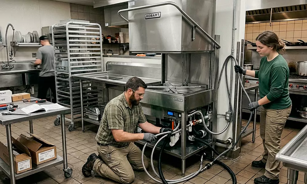 Commercial Dishwasher Installation in Huntersville, NC
