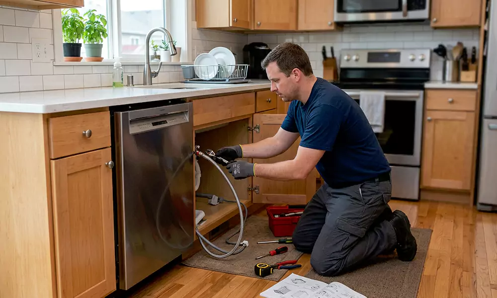 Dishwasher Installation in Huntersville, NC