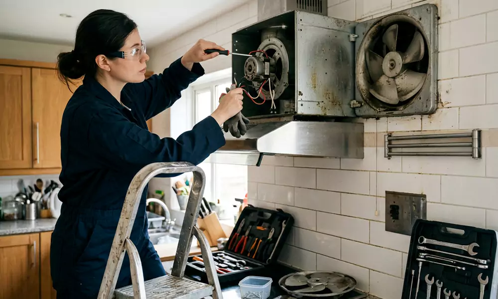 Exhaust Fan Repair in Huntersville, NC