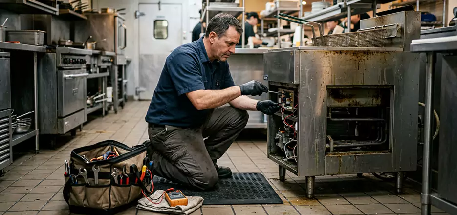 Industrial Fryer Thermostat Repair in Huntersville