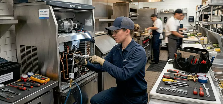 Industrial Ice Machine Maintenance in Huntersville