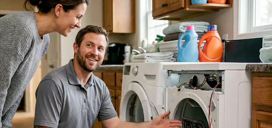 Dryer High Limit Fuse Replacement in Huntersville