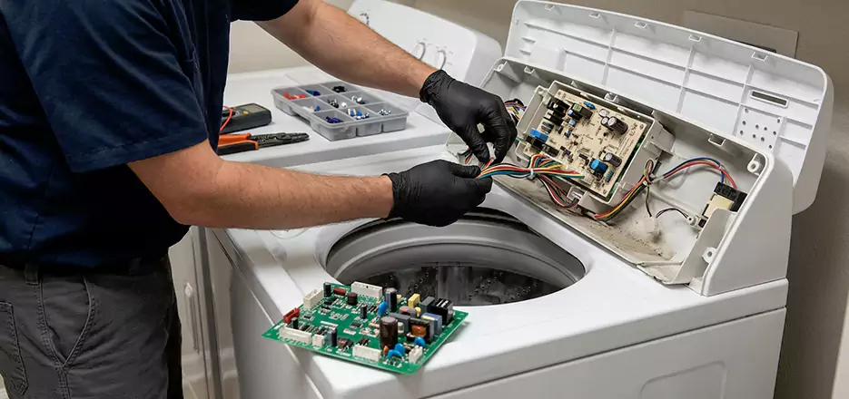 Washer Control Panel Board Replacement in Huntersville